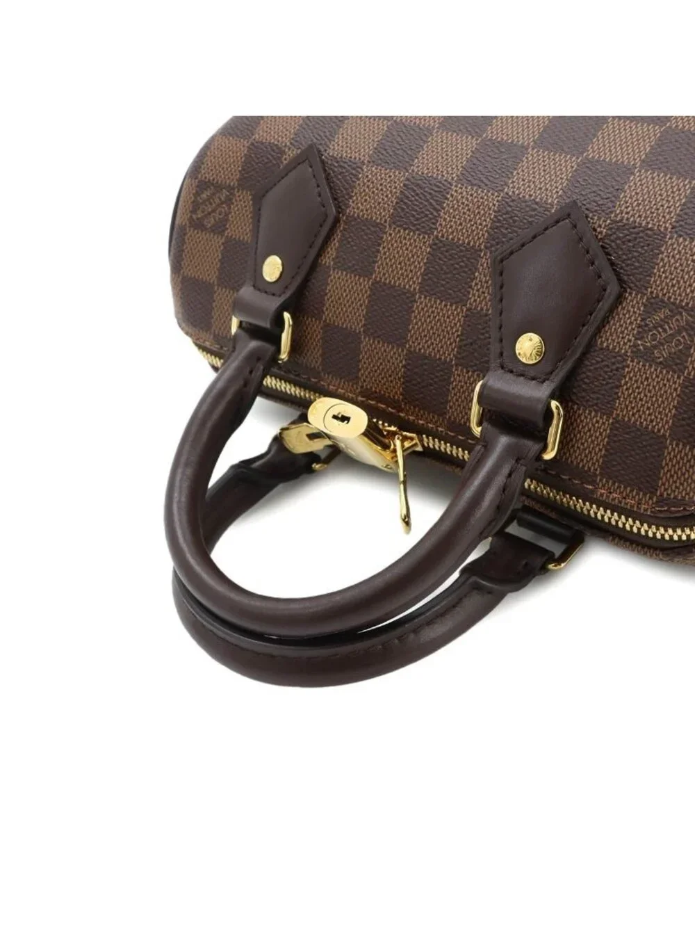 Louis Vuitton Speedy Bandouliere 20 Damier 2-Way Bag Ebene